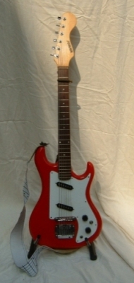 1960's Watkins Rapier 22. Customised with Strat pickups and a Gibson bridge